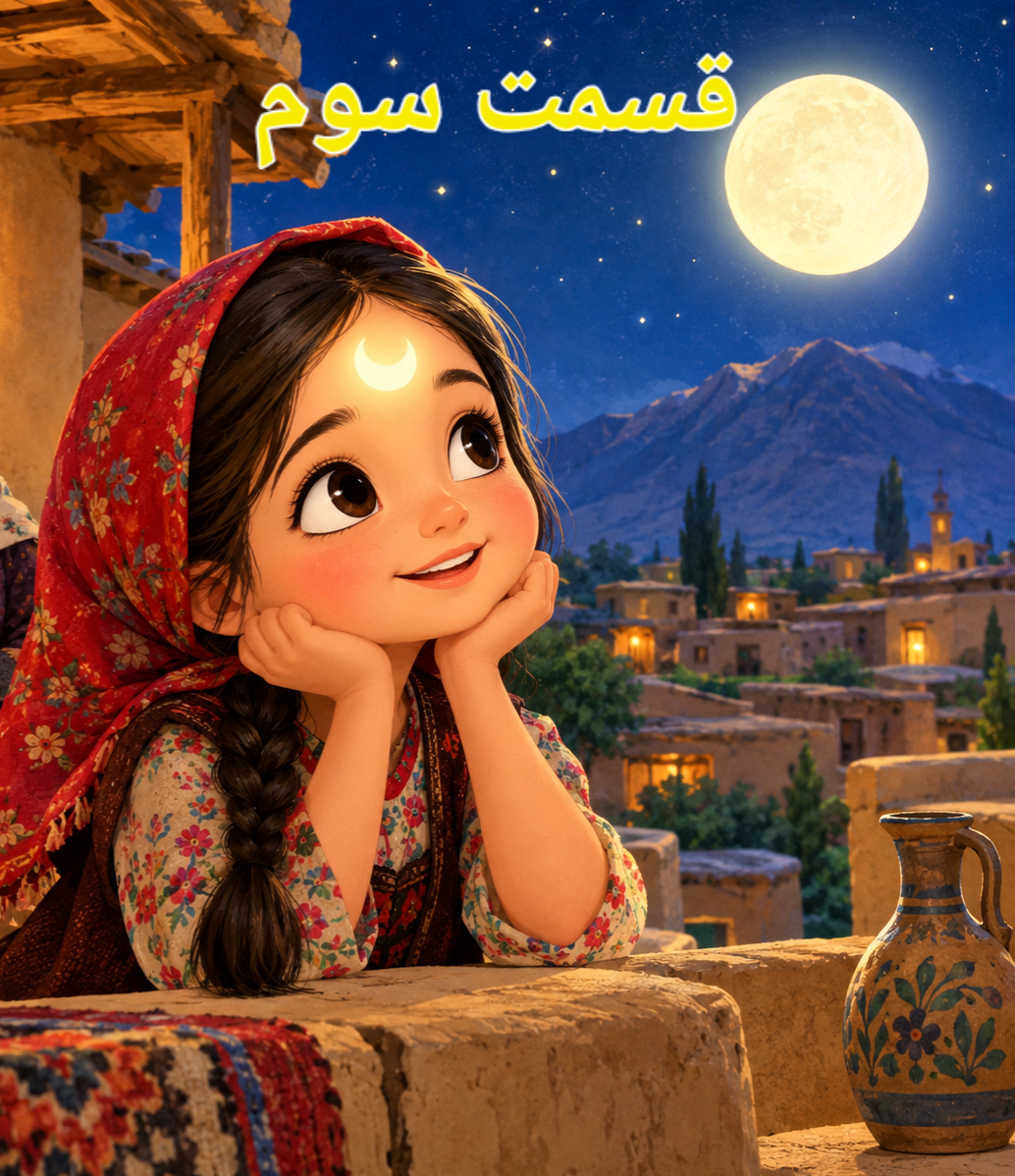 جلد قصه «قسمت سوم ماه پیشونی»