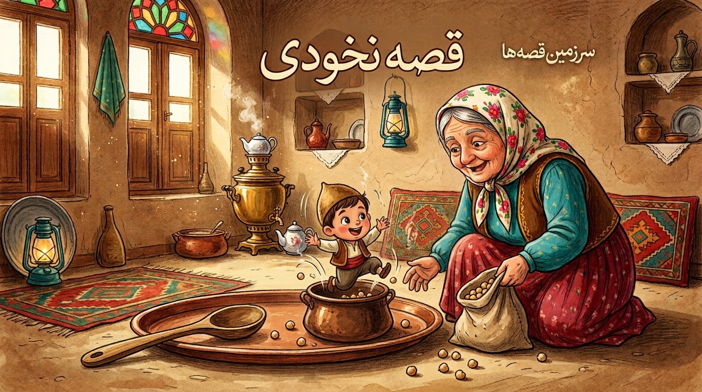 جلد قصه «نخودی»