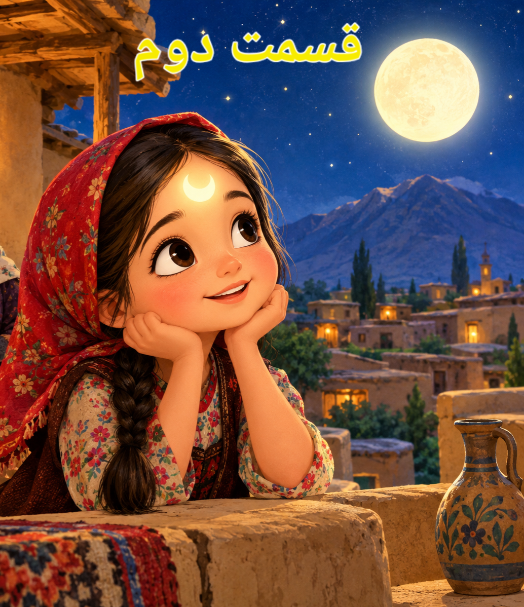 جلد قصه «قسمت دوم ماه پیشونی»