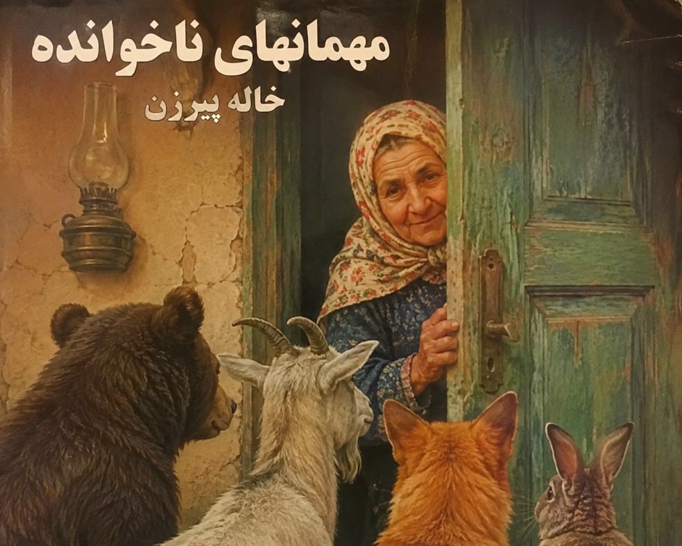 جلد قصه «مهمانهای ناخوانده خاله پیرزن»