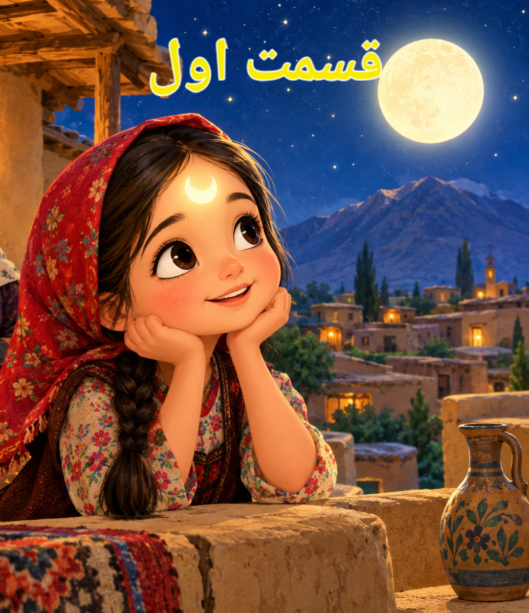 جلد قصه «قسمت اول : ماه پیشونی»